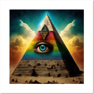 Pyramid of Sight Posters and Art